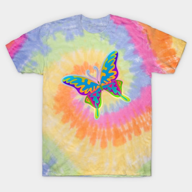 Boho butterfly T-Shirt by Blacklinesw9